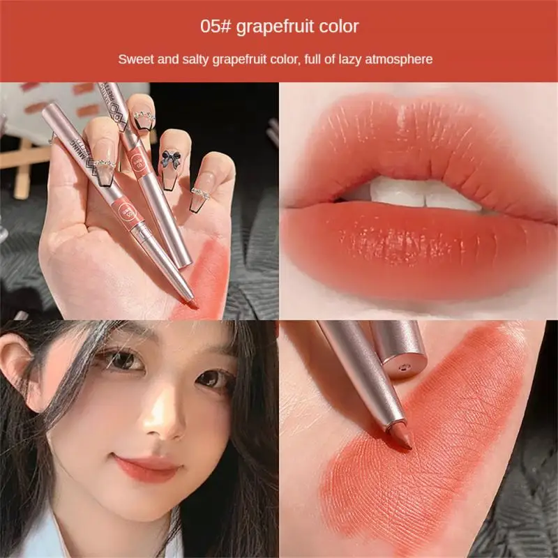 1~4PCS Long-lasting Matte Finish Creamy Texture Odorless Lip Liner Beauty Essential Define Your Lip Contour Antifouling Cozy