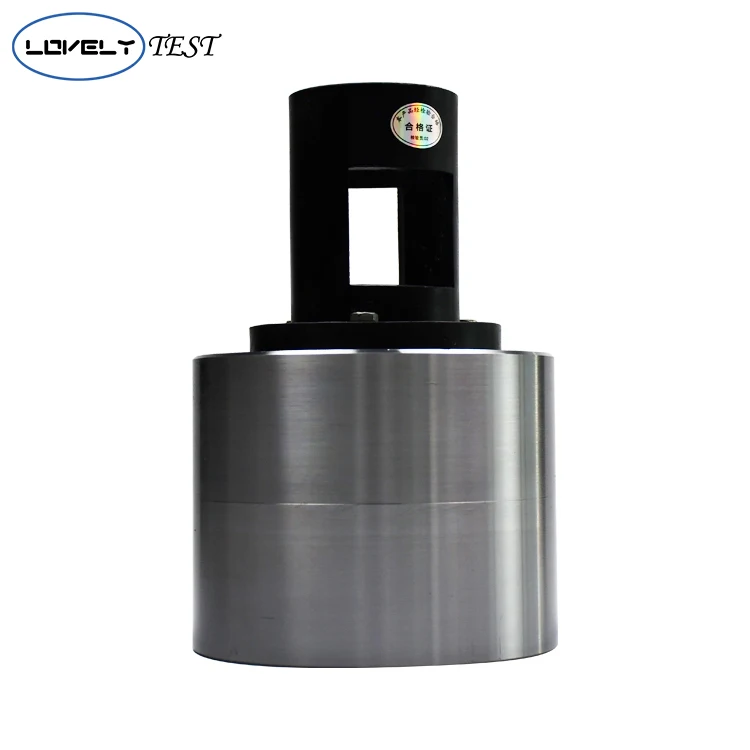 Enunque de prueba para calibrar martillos de rebote de hormigón