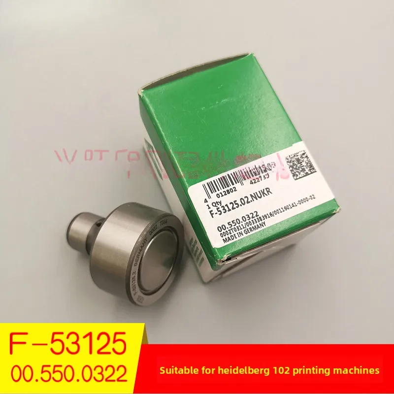 

1 pcs for Heidelberg 102 printing press original roller open thread bearing F-53125 00.550.0322