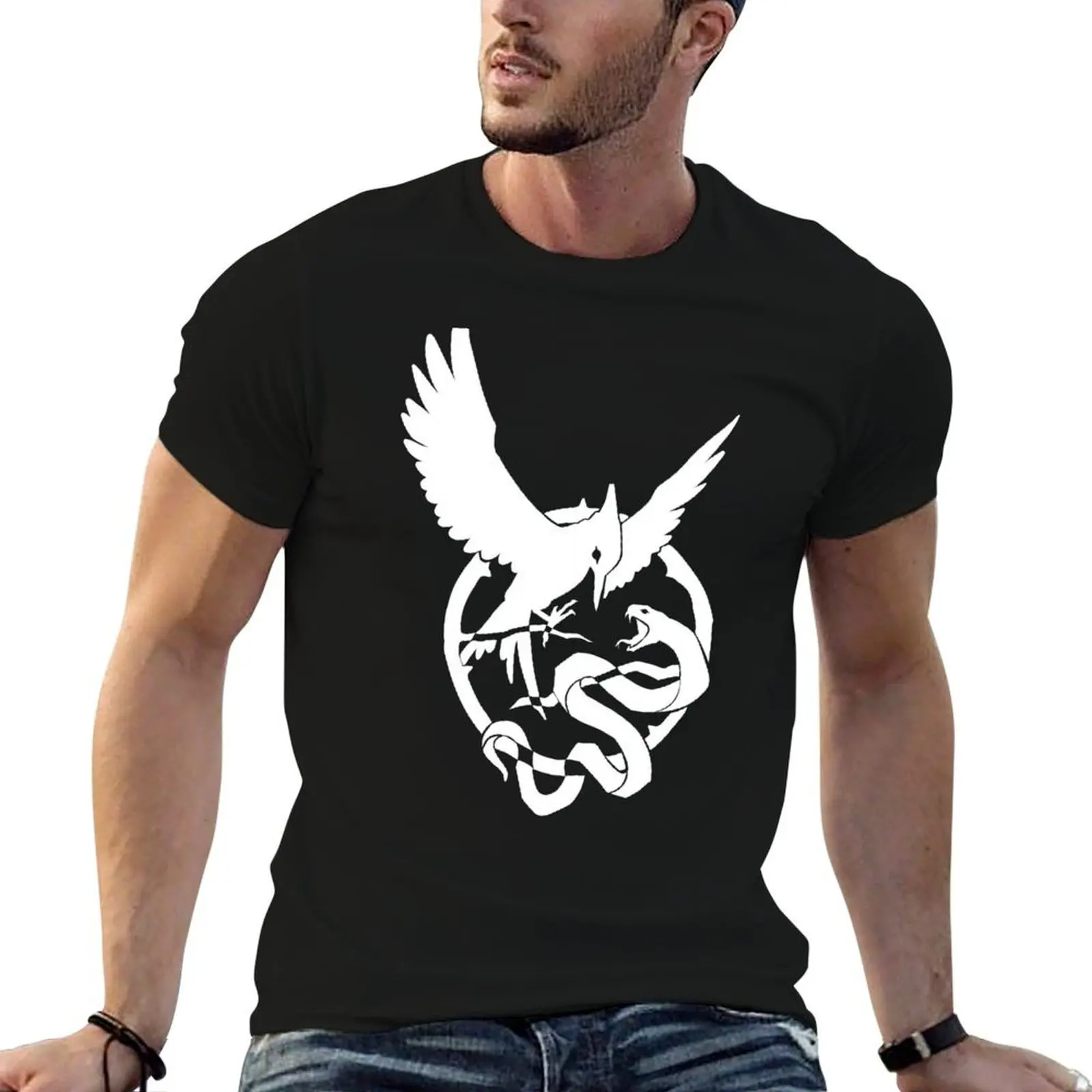 The Hunger Games: The Ballad of Songbirds and Snakes white ver. T-Shirt vintage t shirts Clothing oversized t shirt men