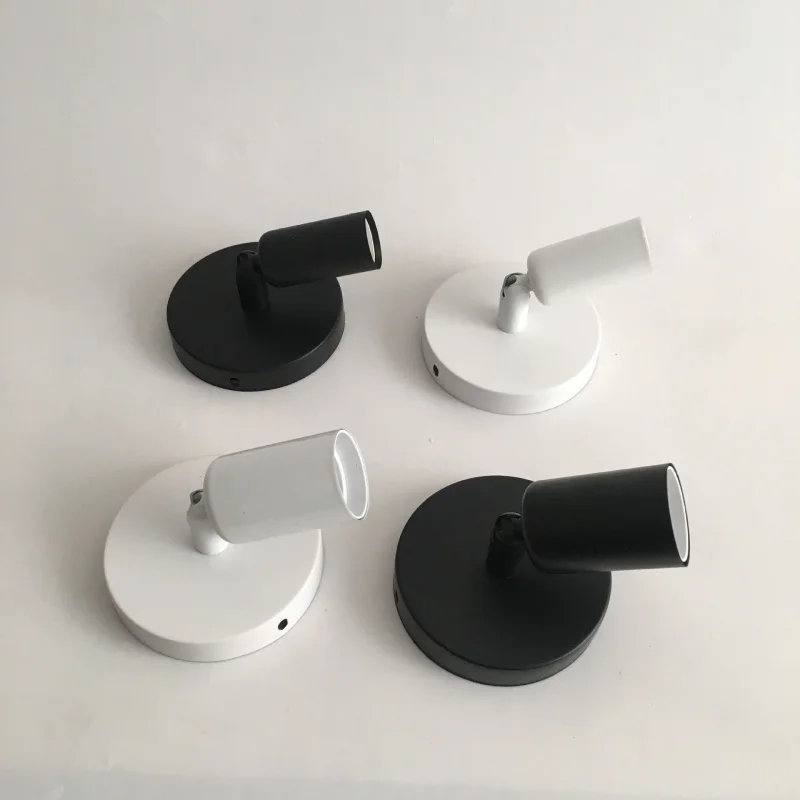E27 E14 LED Light Base 180 Degree Rotatable Universal Socket for Wall Bedside Lamp Fixture Accessories