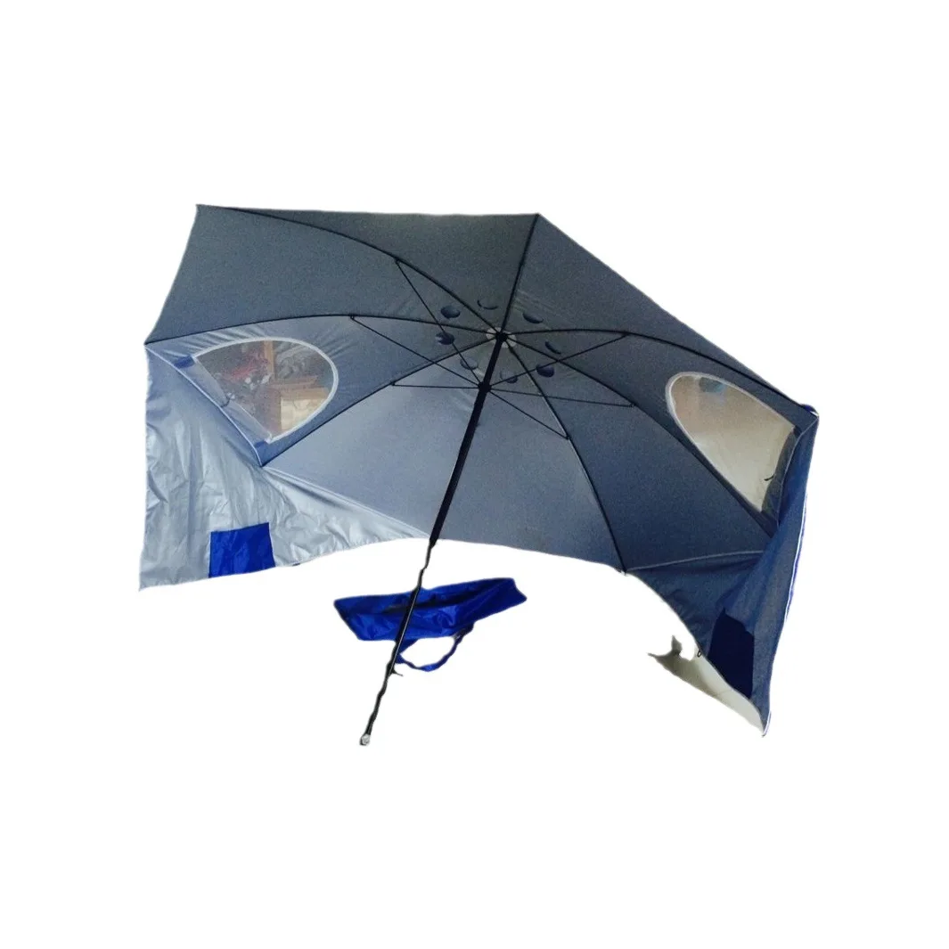 

2023 New Design Multifunctional Anti-Ultraviolet Fishing Umbrella Rainproof and Windproof Sunshade with Cloth Nails