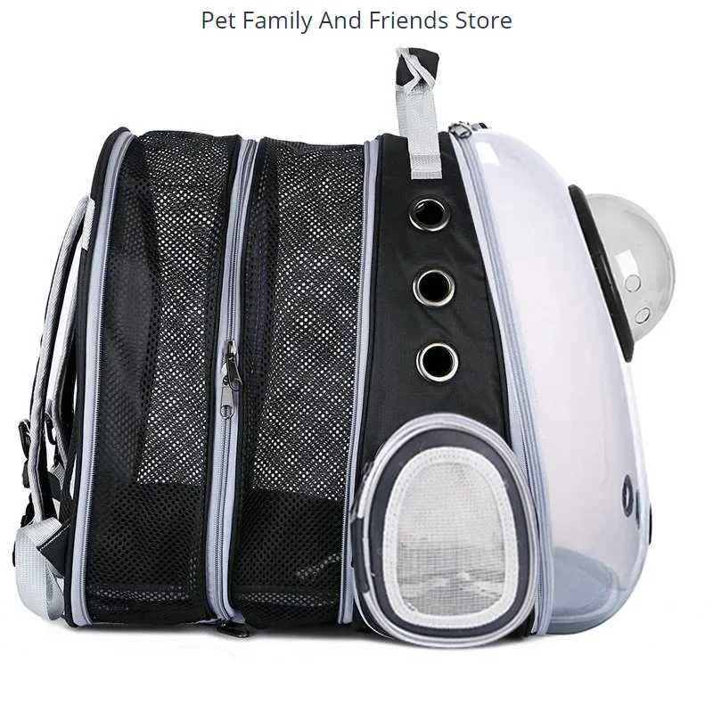 

New Take-out Portable Expansion Pet Outing Bag Cat Backpack Foldable Backpack Large Capacity