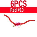 6pcs Red