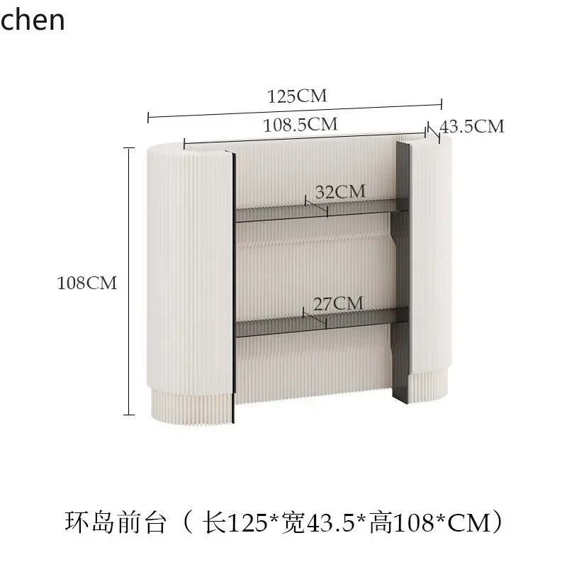 

DSA Front Desk Reception Desk Cashier Clothing Counter Exhibition Mobile Bar Counter