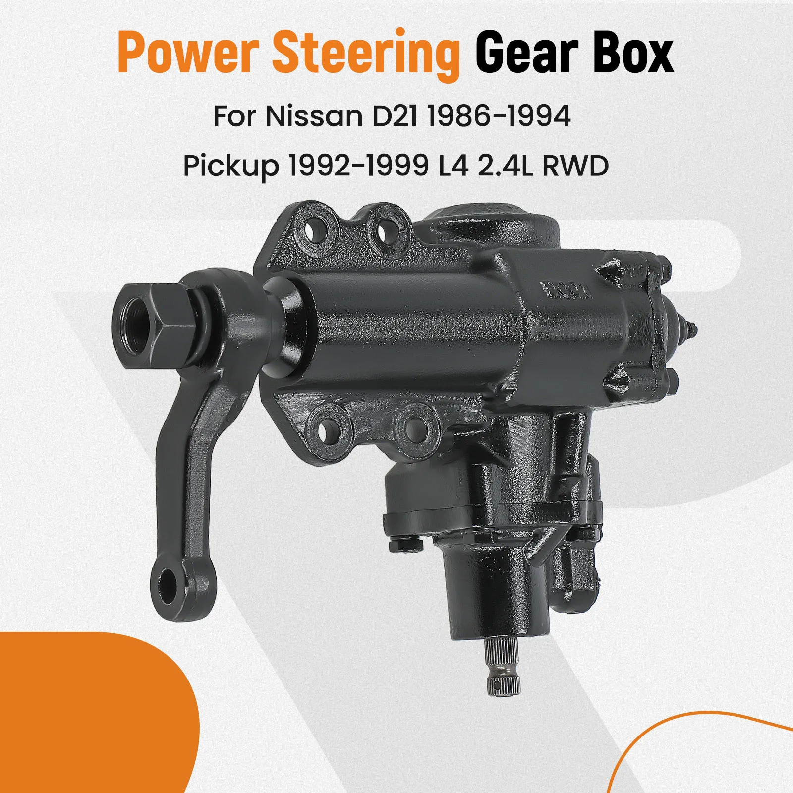 

Power Steering Gear Box 27-8405 For Nissan D21 Pickup 1986-1999 2.4L RWD