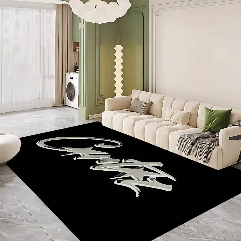 

Hot Fashion C-Corteizs Hallway Carpet Washable Non-Slip Living Room Sofa Chairs Area Mat Kitchen Doormat Area Rug