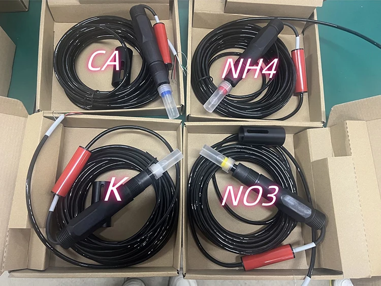 2026 Luminsens Factory Ammonia RS485 Protocol Water Quality Tester Equipment NH4+ Ion Sensor