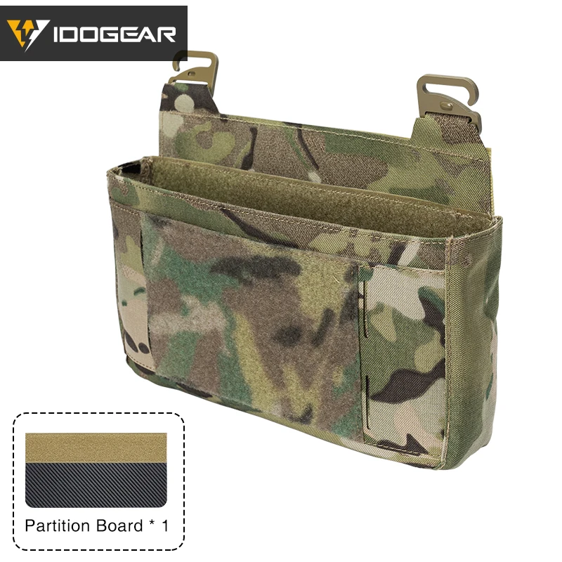 

IDOGEAR Tactical Military DOPE Front Flap Pouch Front Panel Bag FCPC FCSK Style MC 3596 CS Wargame