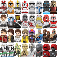 Star Wars Clone Wars Legion Savage Opress Marrok Professor Huyang children's toys gifts mini anime building bricks blocks