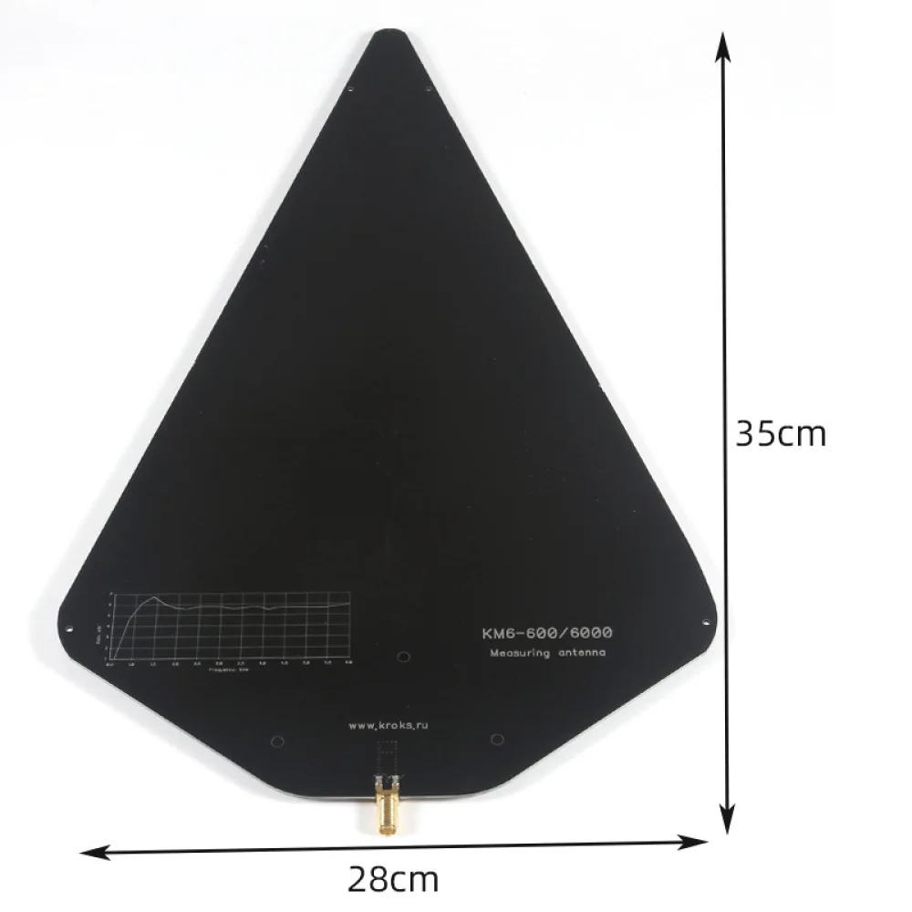 High Gain UWB Antenna 1300MHz 10GHz Log Periodic Directional Receiver Module For Car Wireless Signal Reception