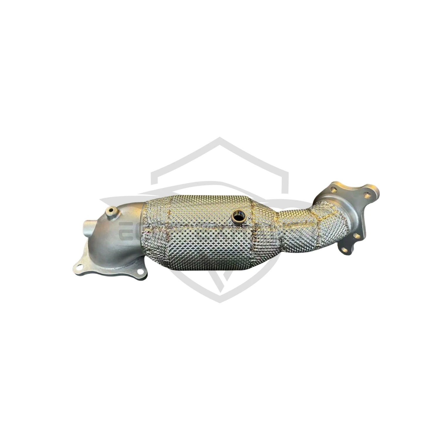 أنبوب سفلي رياضي مع درع حراري لهوندا سيفيك نوع R FL5 صوت عادم عدواني تدفق عالي سهل التركيب