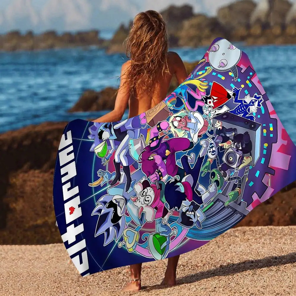 Cartoon Game D-Deltarune Big Microfiber Beach Towels Quick Dry Towel Sand Beach Towels Pool Towel For Travel Swim Pool Yoga