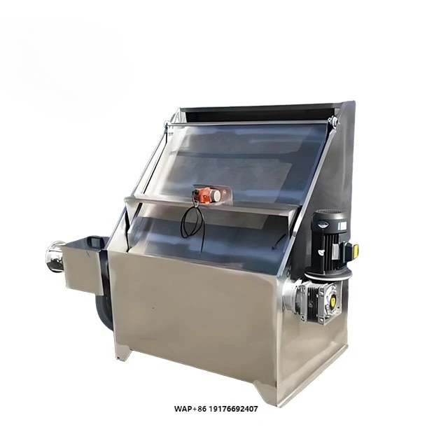 Livestock Manure Dewatering Machine Farm Equipment Engine Pump Bearing-Inclined Screen Solid-Liquid Separator Long Service Life