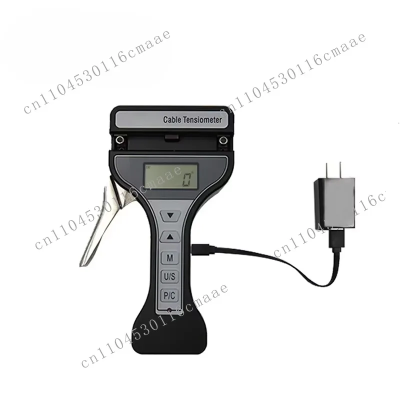 High Precision Portable Digital Wire Rope Tensiometer Handheld Cable Testing Equipment Steel