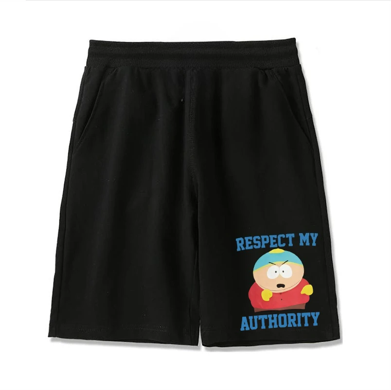 

Fashionable New Men's Gothic Retro Small Figure Pattern Sporty Gothic Street Style Pattern Hip-hop Street Wear Shorts Plus Size