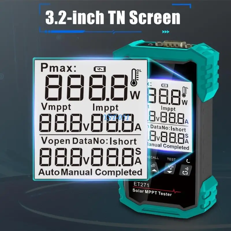 

E15A Professional MPPT Efficiency Tester for Photovoltaic Systems 1600W Capacity