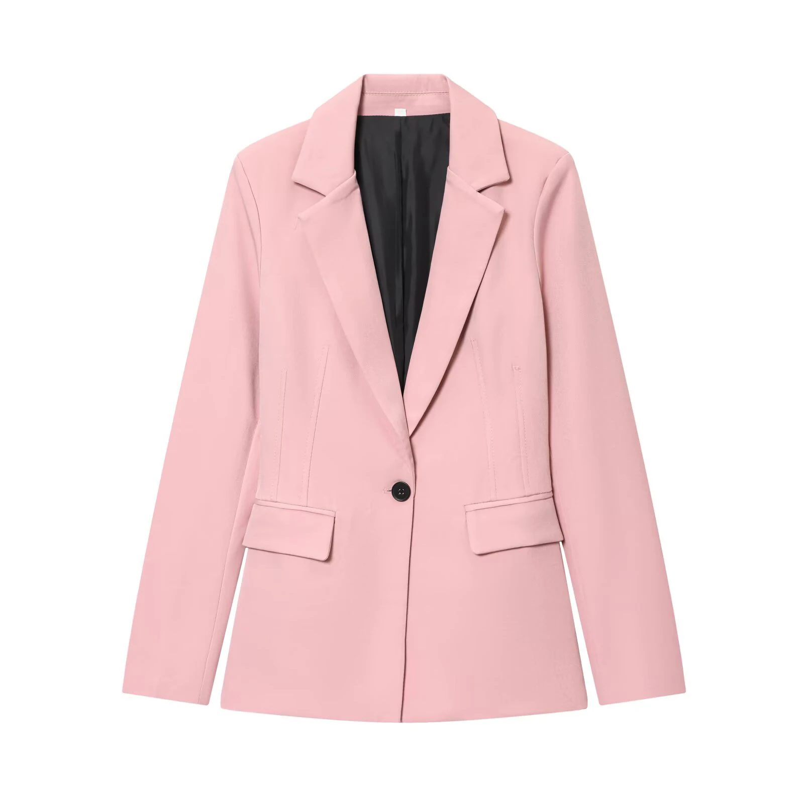 欧米風2025冬新作レディーススリムフィットラペル長袖スーツジャケットフレアパンツセット