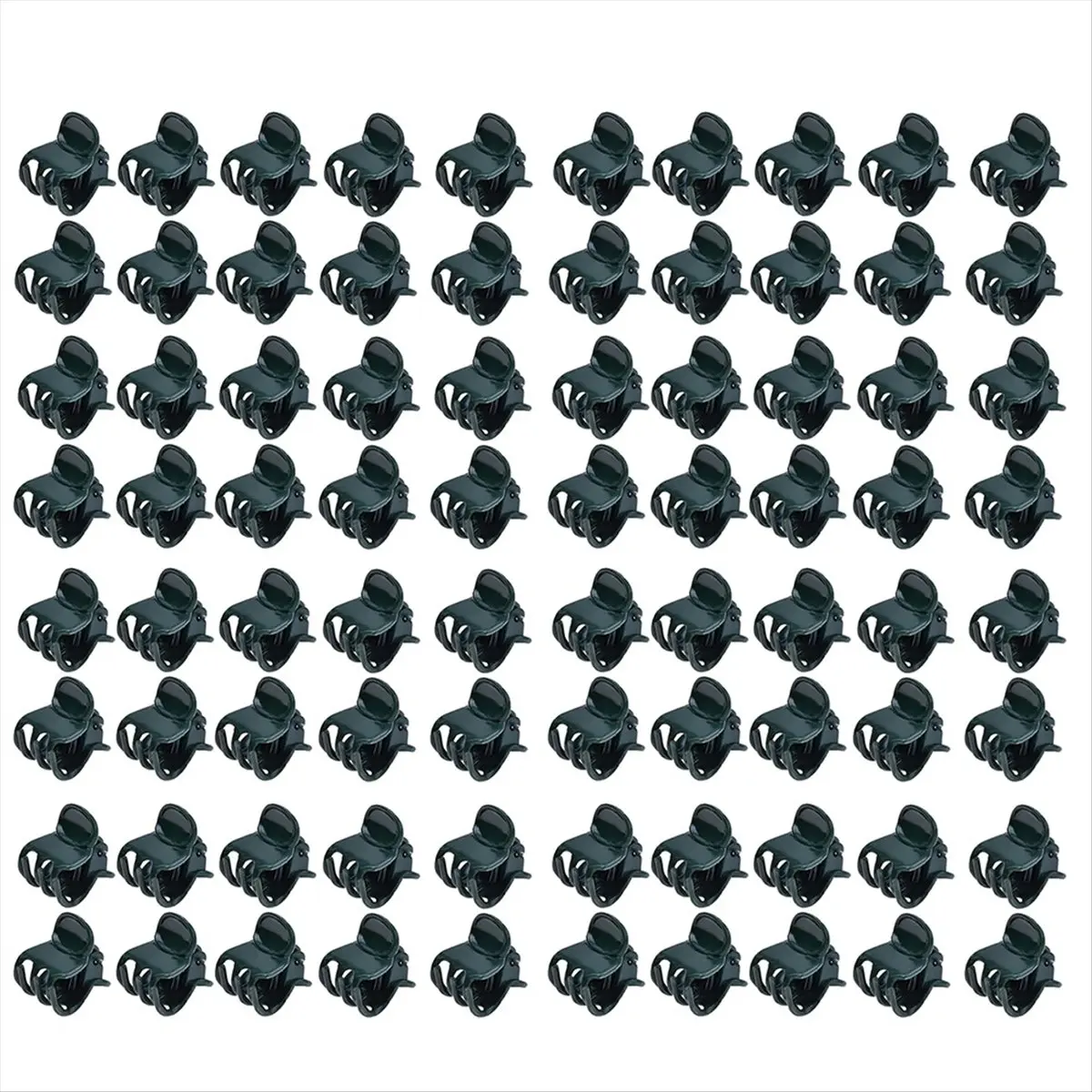(ABAB) 200Pcs Plants Orchid Support Clips Plant Clips Orchid Clip for Supporting Stems Vines Stalks Climbing Plant Grow Upright