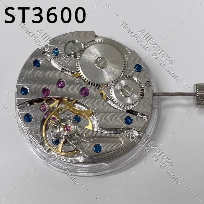 ニューチャイナ6497ムーブメント-シーガルst3600ムーブメント-手巻き式-9ポイントスモールセコンド-ウォッチアクセサリー