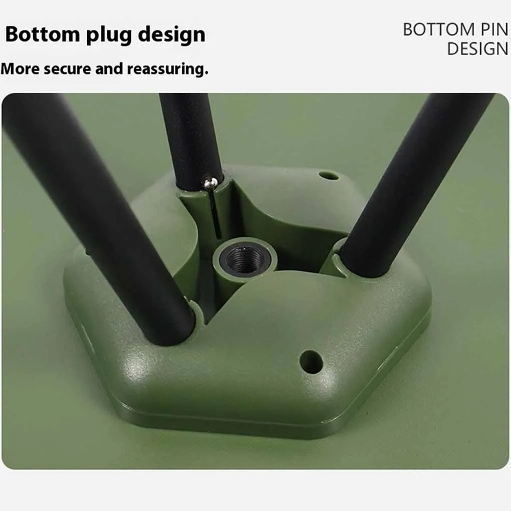 Adjustable Cam Chair Compact Cam Cabinet Folding Wooden Table Height Adjustable Picnic