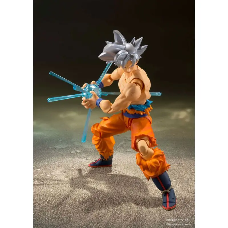 Original Bandai S.H.Figuarts Son Goku Ultra Instinct Dragon Ball Super In Stock Anime Action Collection Figures Model Toys