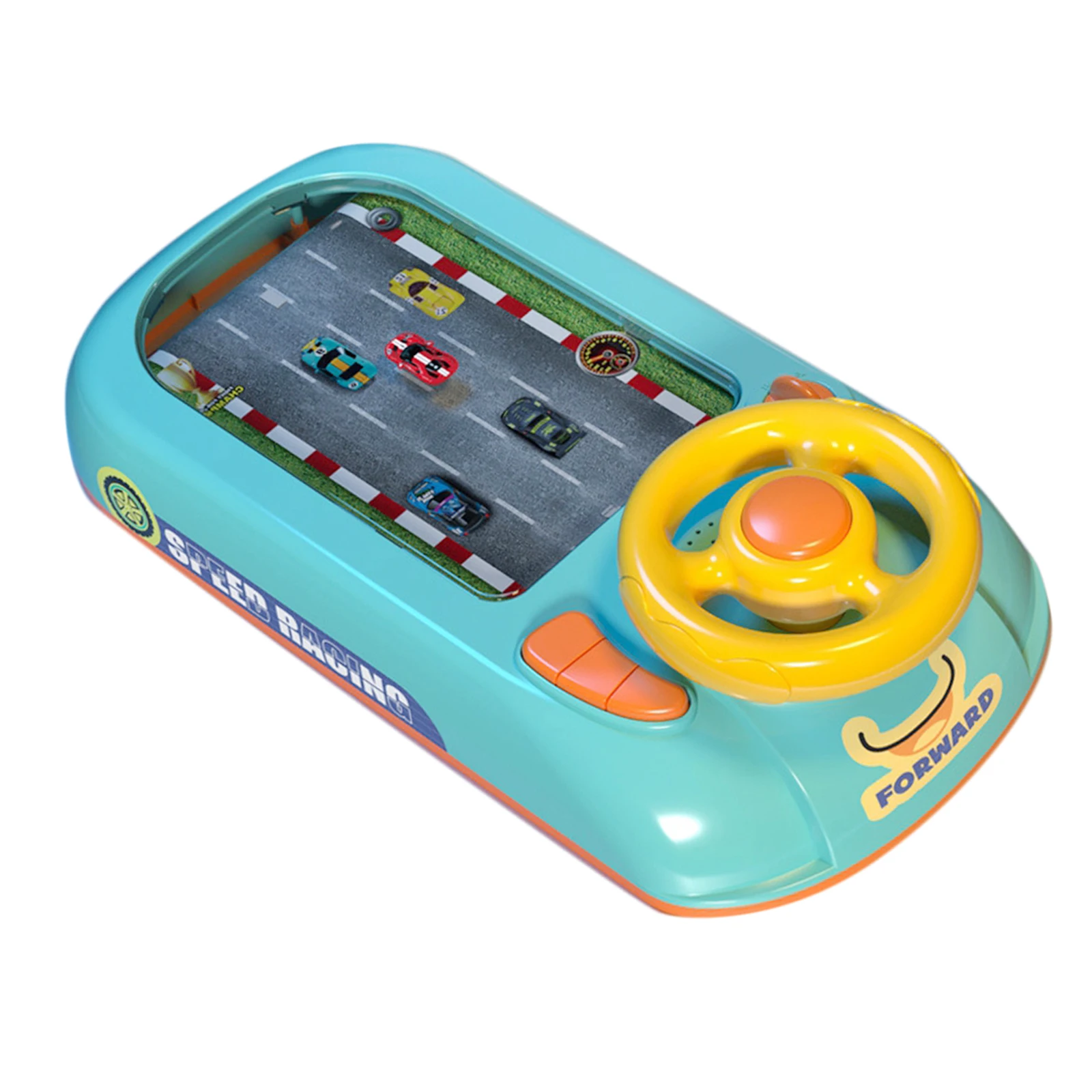 Simulation Driving Steering Wheel Toys Sounding Toy Birthday Gift Development Simulated Driving Controller for 3 Years Old Kids