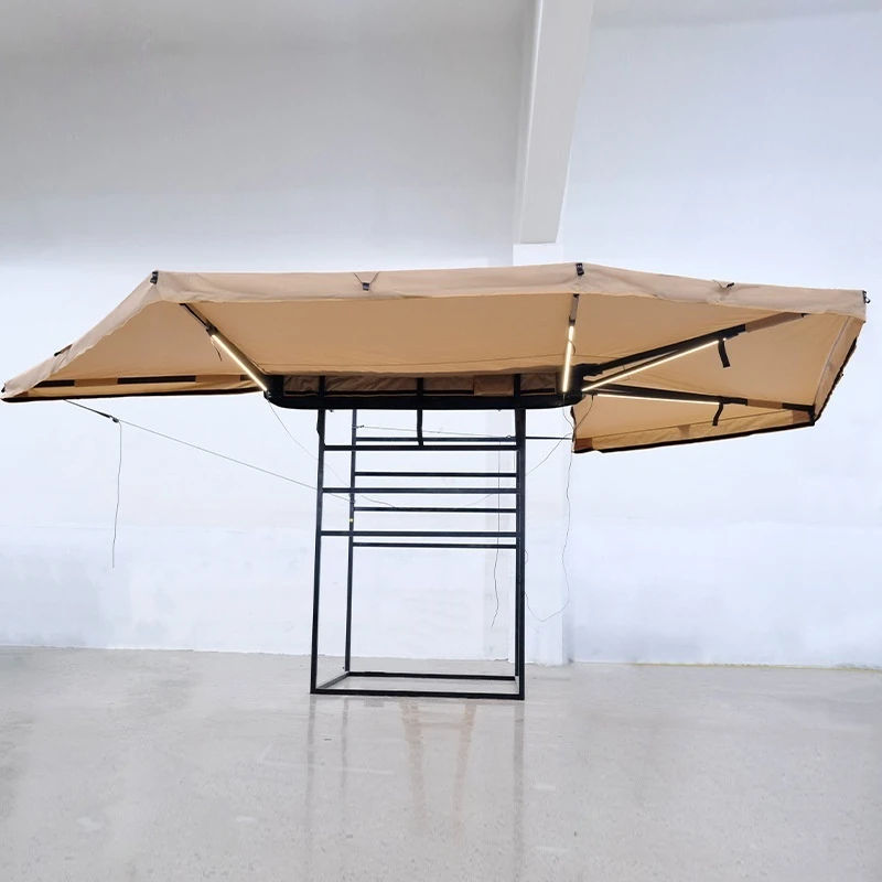 

Factory direct hard shell roof tent, suitable for SUV, waterproof Oxford cloth, easy to install, camping equipment