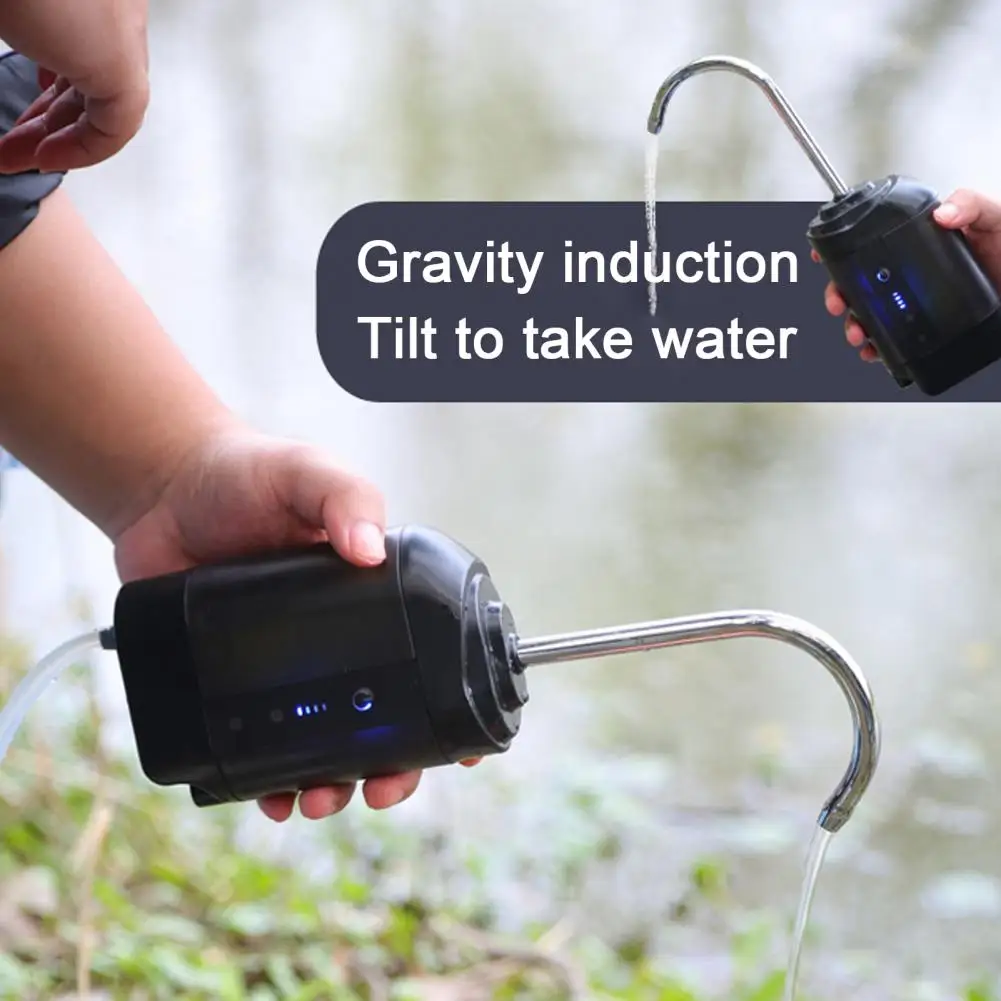 Water Dispenser with Led Light Portable Fishing Oxygen Pump with Led Light Intelligent Sensor for Oxygenation for Fishing