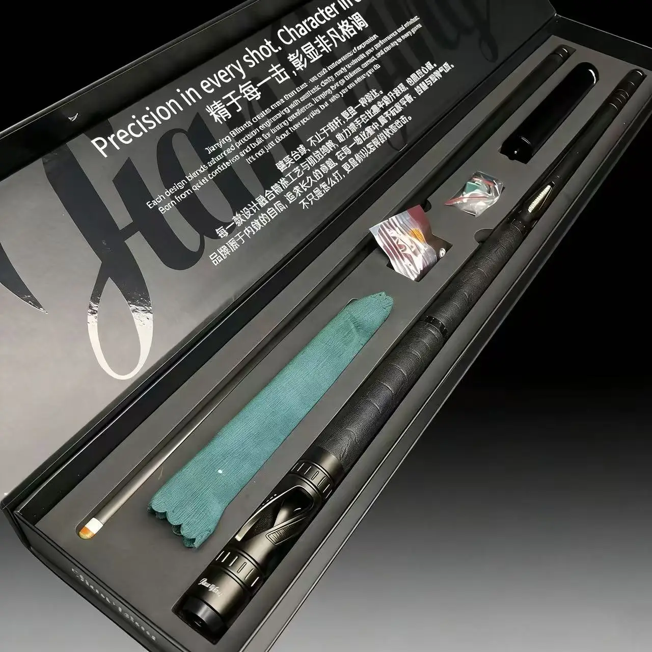 Special Design  Metal Carbon Pool Cue 11.8mm Cue Full Carbon Pure Carbon Black Technology Billiards Cue Stick Shaft Butt