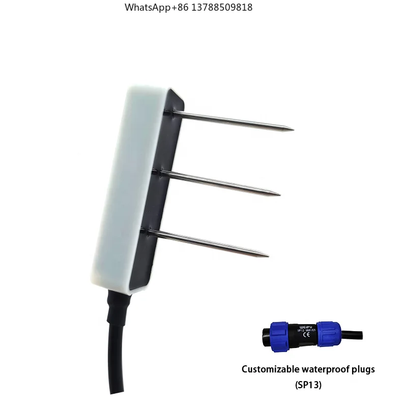 Robust Teros12 SDI-12 Advanced Soil Moisture Temperature EC Sensor for Agriculture Irrigation and Rockwool Coco Measurement