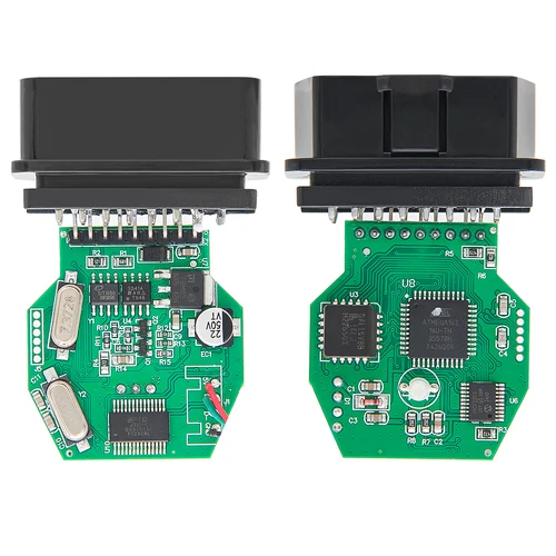 Imagen 2 del producto K + DCAN para BMW Serie E FTDI FT232RL con interruptor K DCAN para BMW OBD 2 OBD2 escáner lector de código OBDII herramientas de diagnóstico de coche