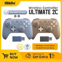 8BitDo New Ultimate 2C Wireless Gaming Controller for PC, Windows 10, 11, Steam Deck, Raspberry Pi, Android