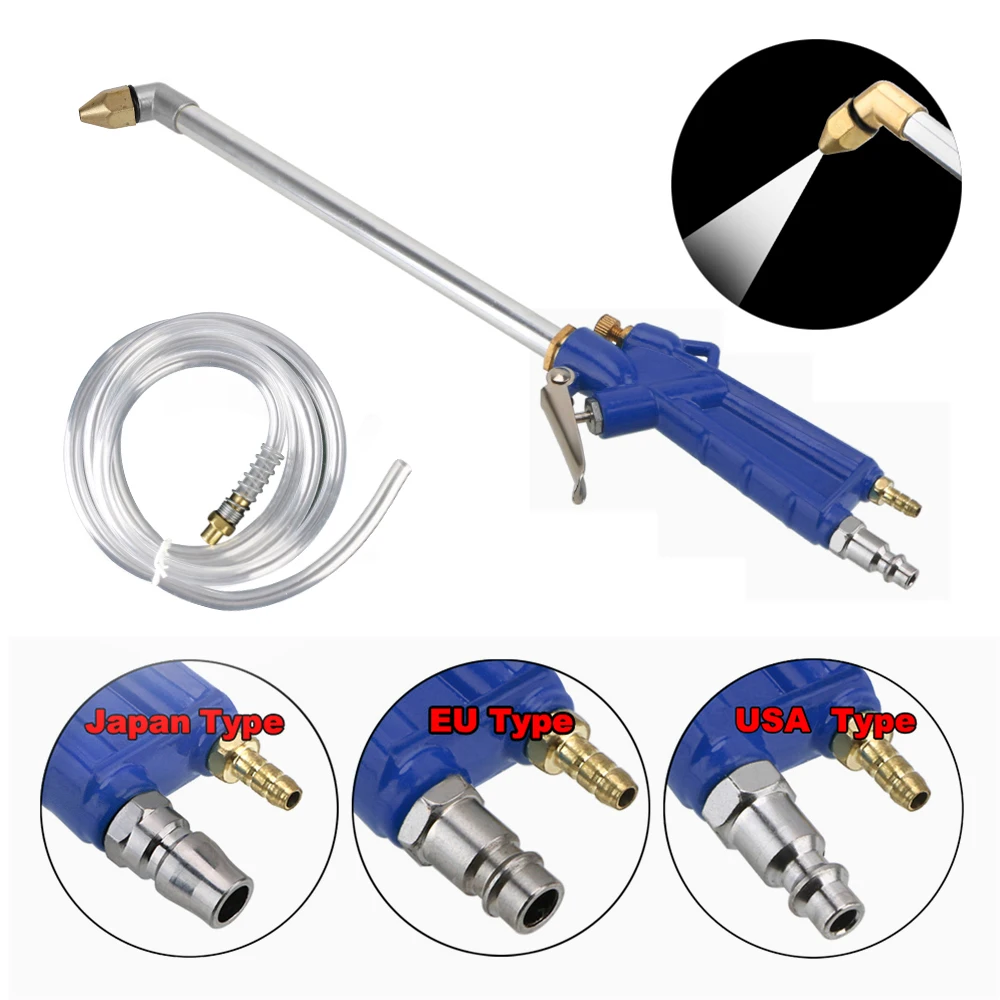 40cm Car Water Cleaning Tool Engine Water Gun Pneumatic Cleaning Tool Pneumatic Tool Car Engine Oil Cleaner Tool High Press