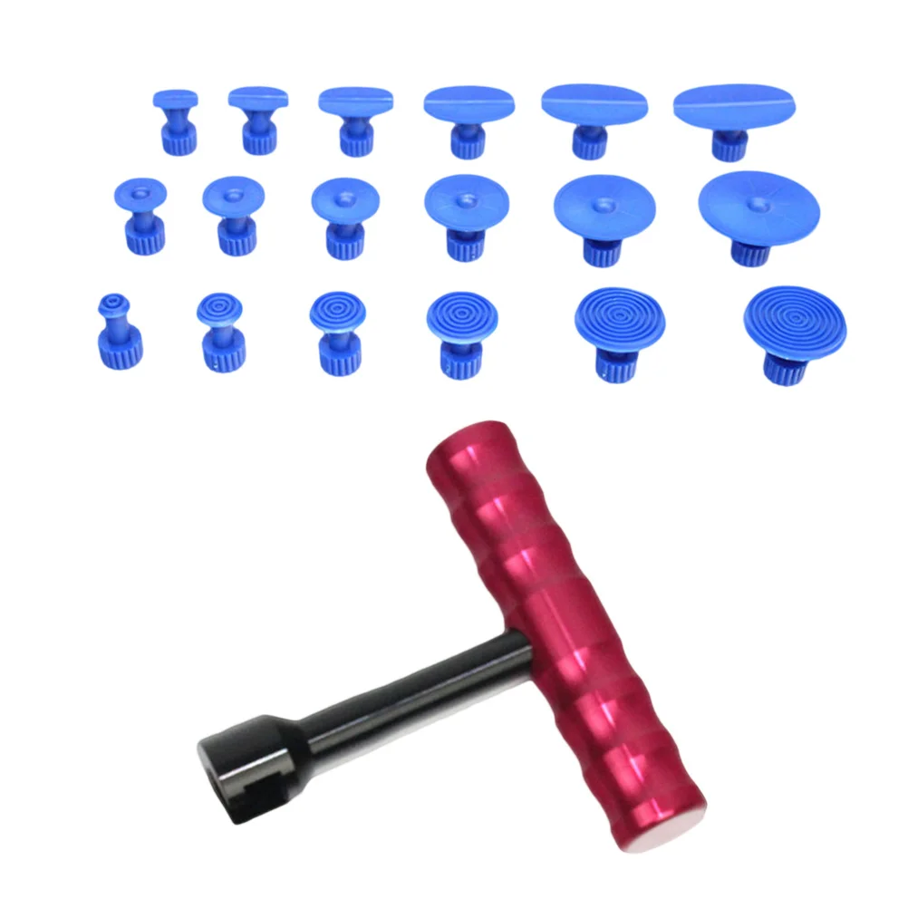 

Professional Dent Puller T Shape Universal Auto Body Repair Slide Suction Cup Sheet Metal Car Repair Tool Dent Puller