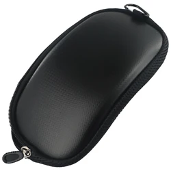 Protective PU Glasses Case For Ski Motorcycle Cycling Glasses Compressive White/Black Winter Sports Accessories