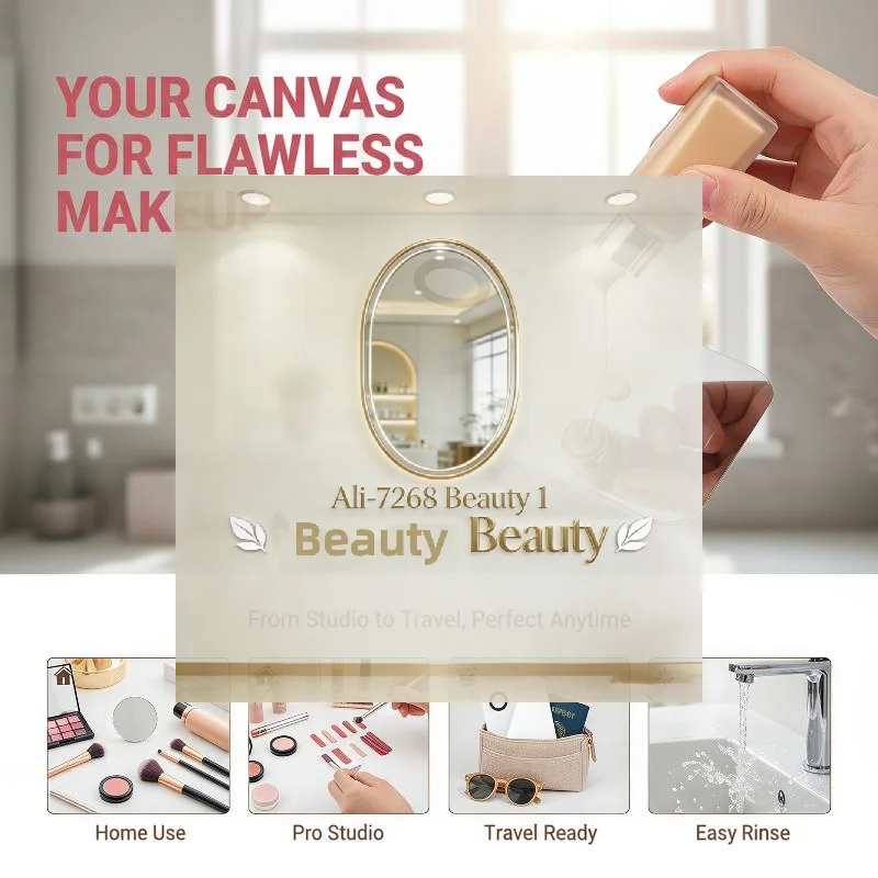 Stainless Steel Makeup Mixing Palette Foundatio Spatula For Watercolor Paints Eye Shadow Sticks Makeup Cosmetic Beauty Tool