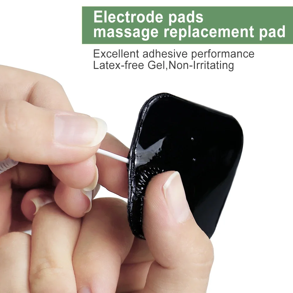 10/20/50Pcs Tens Electrode Pads Gel Electric Patches For Reusable Acupuncture Body Massager Pulse EMS Muscle Stimulator Sticker
