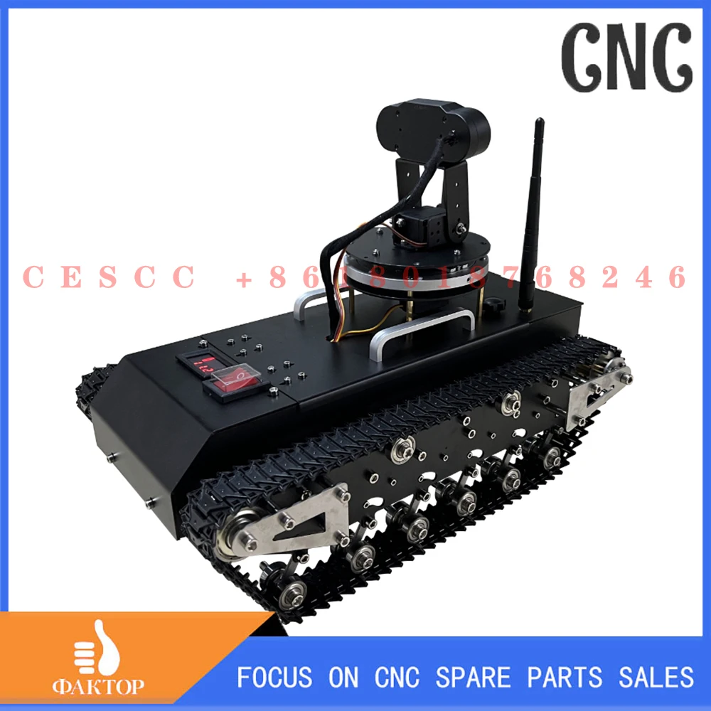 

WT-200S Tracked Remote Control Tank Off-road Vehicle with Video Image Transmission Outdoor Shooting Reconnaissance Vehicle