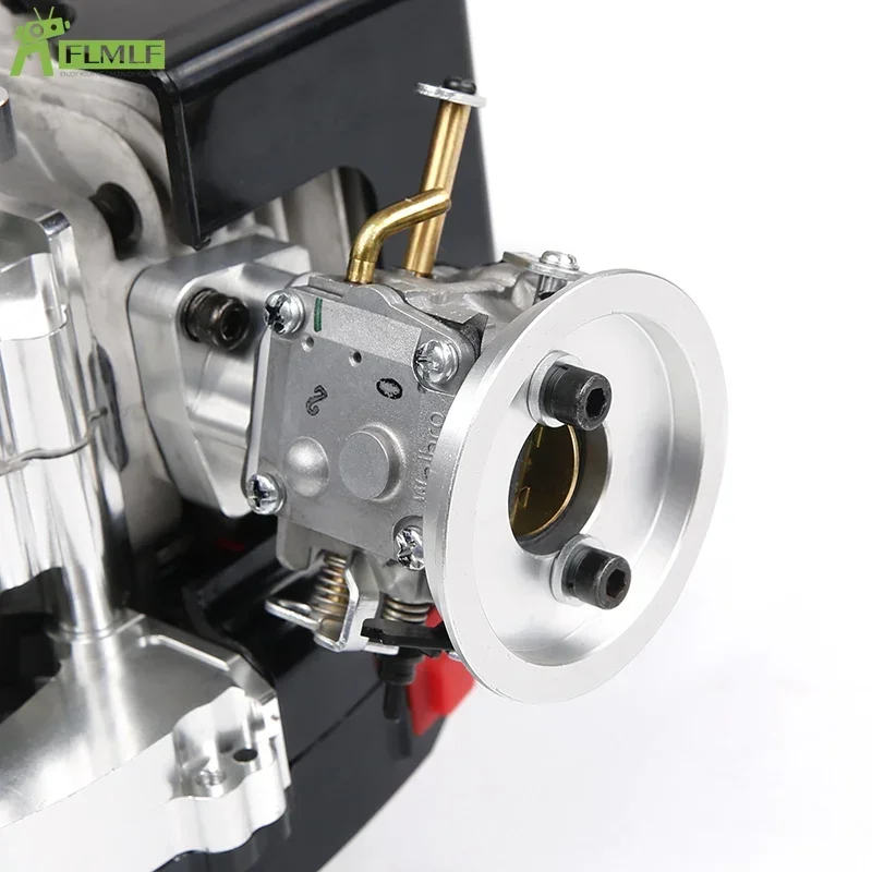 71CC 4 볼트 2행정 공냉식 엔진, Walbro WJ71 기화기/NGK CMR7H 스파크 핏 1/5 HPI ROFUN BAHA ROVAN KM BAJA LT FG