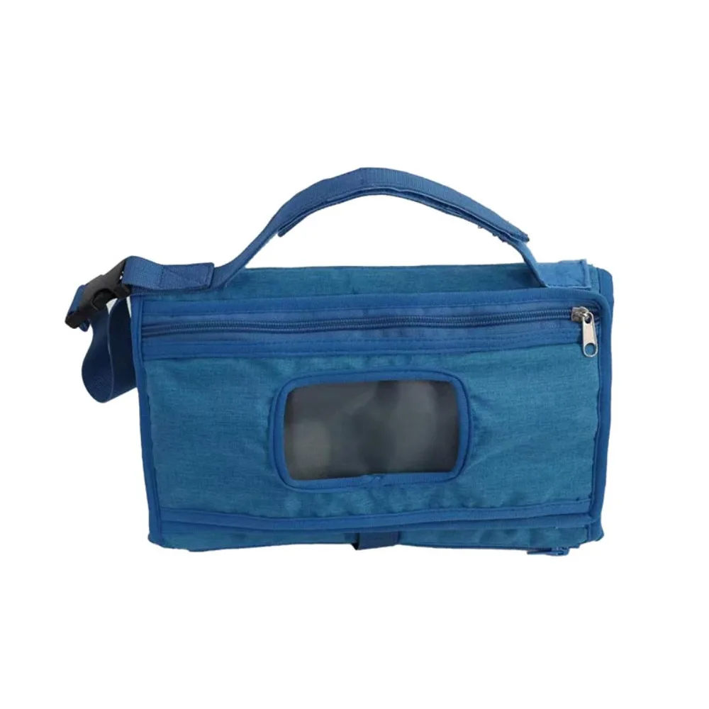 Portable Baby Diaper Changing Pad Foldable with Wipes Pocket Baby Changing Mat Waterproof Baby Diaper Changer Travel Bag Newborn