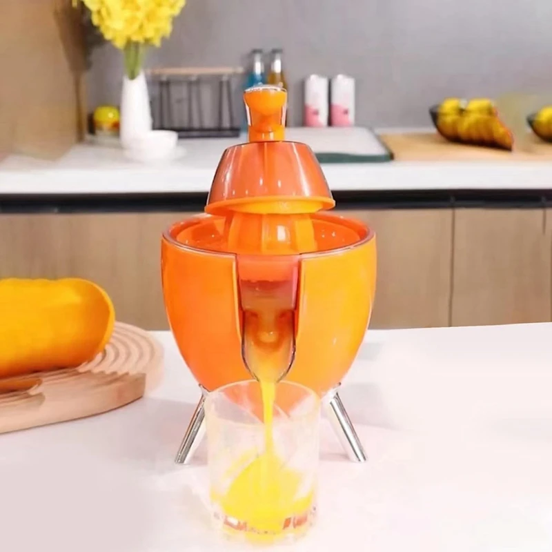 Electric Orange Juicer Squeezer Portable Lemon Squeezer Machine For Oranges Grapefruits Slag Juice Separator EU Plug