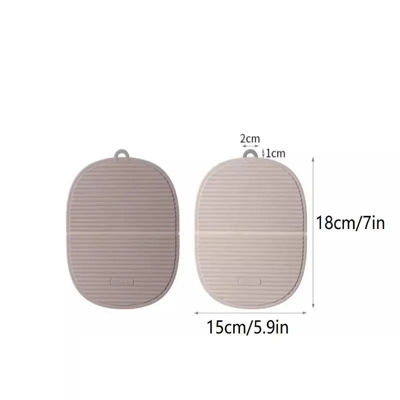 1pc Silicone Trivet Mats Silicone Pot Holders For Hot Pots Pans Heat Resistant Counter Mats For Countertops Spoon Rest Coasters