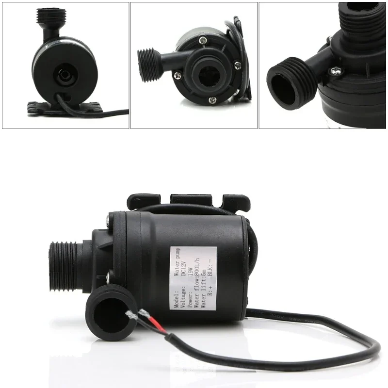 800L 5M 12V 24V Solar Brushless Motor Hot Water Circulation Water -B119