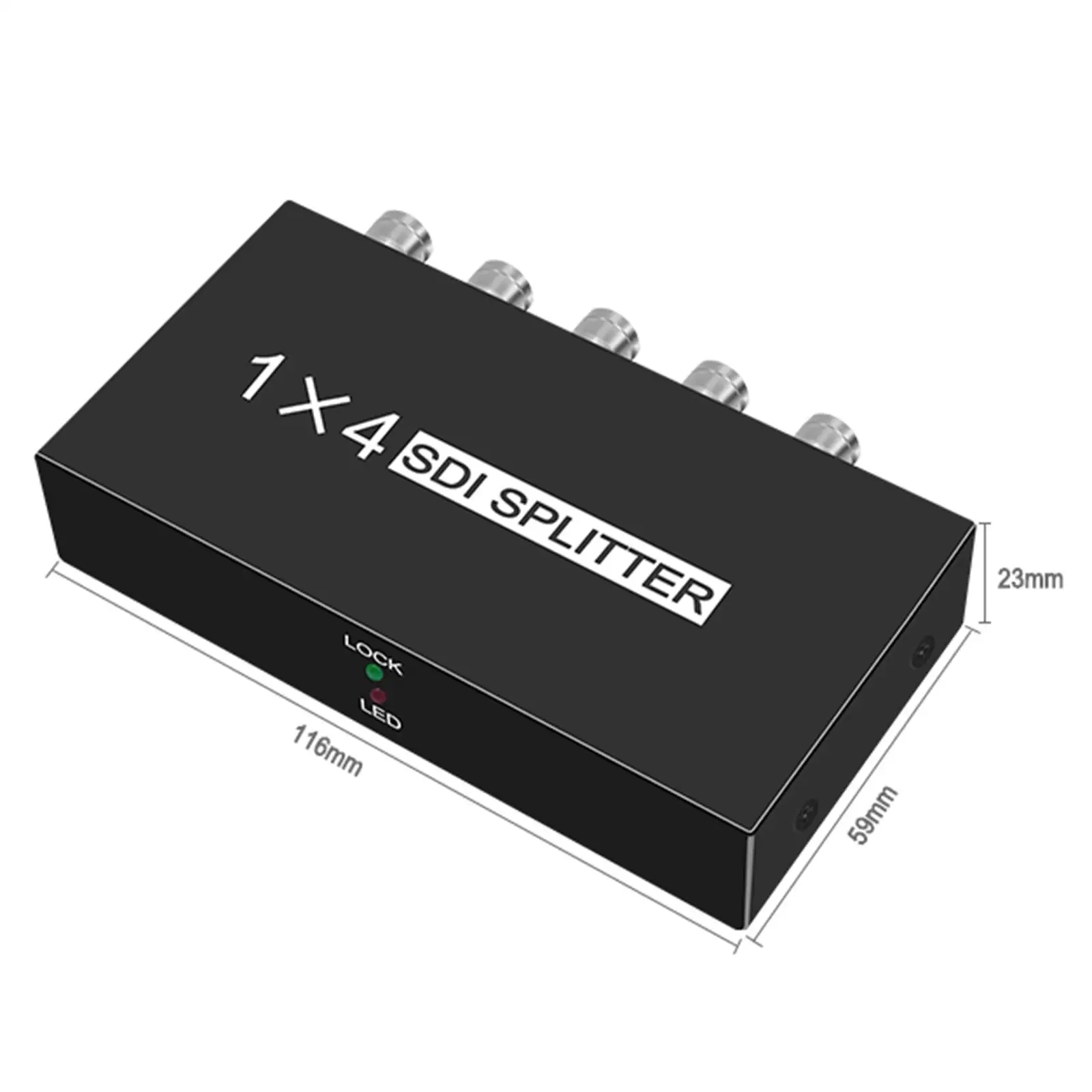 Divisor SDI para proyector, 1 entrada y 4 salidas, 1x4