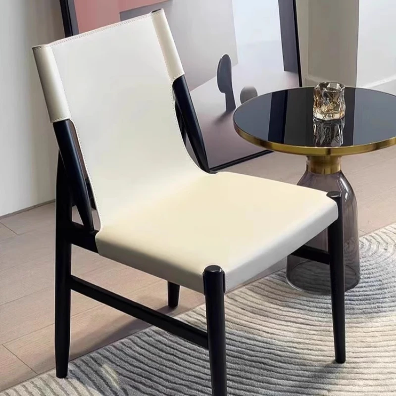 

Kids Accent Dining Chairs Space Saving Comfortable Minimalist Clear Dining Chairs Waiting Makeup Unique Metal Muebles Furniture