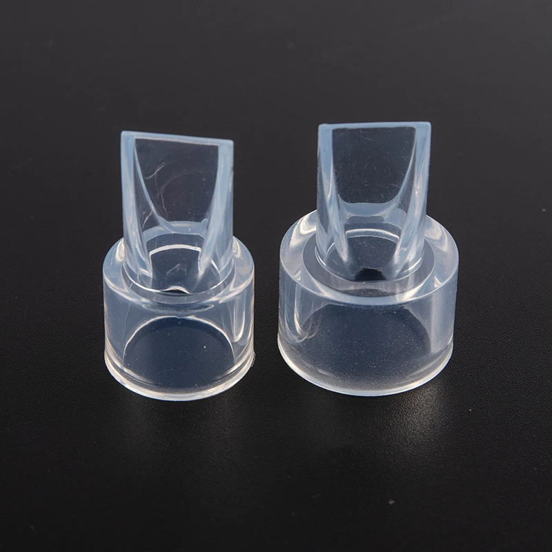 2pcs Duckbill Valve Breast Pump Backflow Protection Breast Silicone Baby Feeding Nipple Manual/Electric Breast Pump