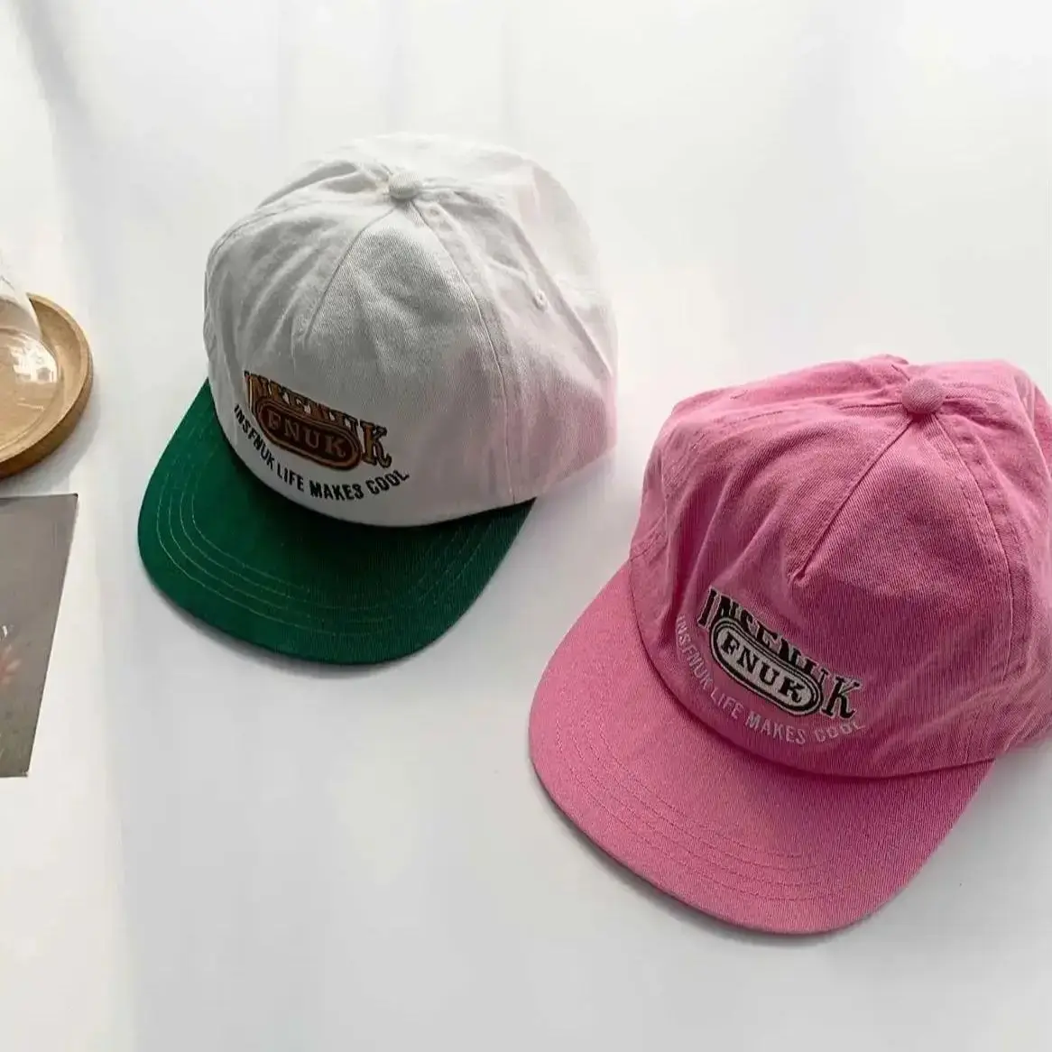 لينة أعلى إلكتروني قبعة بيسبول مطرزة الشارع الرجعية شقة حافة الهيب هوب بلغت ذروتها قبعة للنساء تظهر وجه صغير كبير محيط الرأس