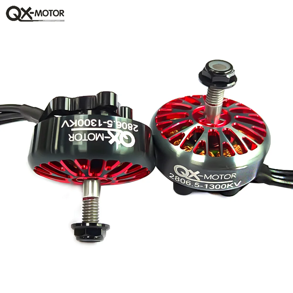 

QX-Motor Black White QX2806.5 Brushless Motor 1800kV 1300kV For FPV Racks Racing Remote Control Toy Parts