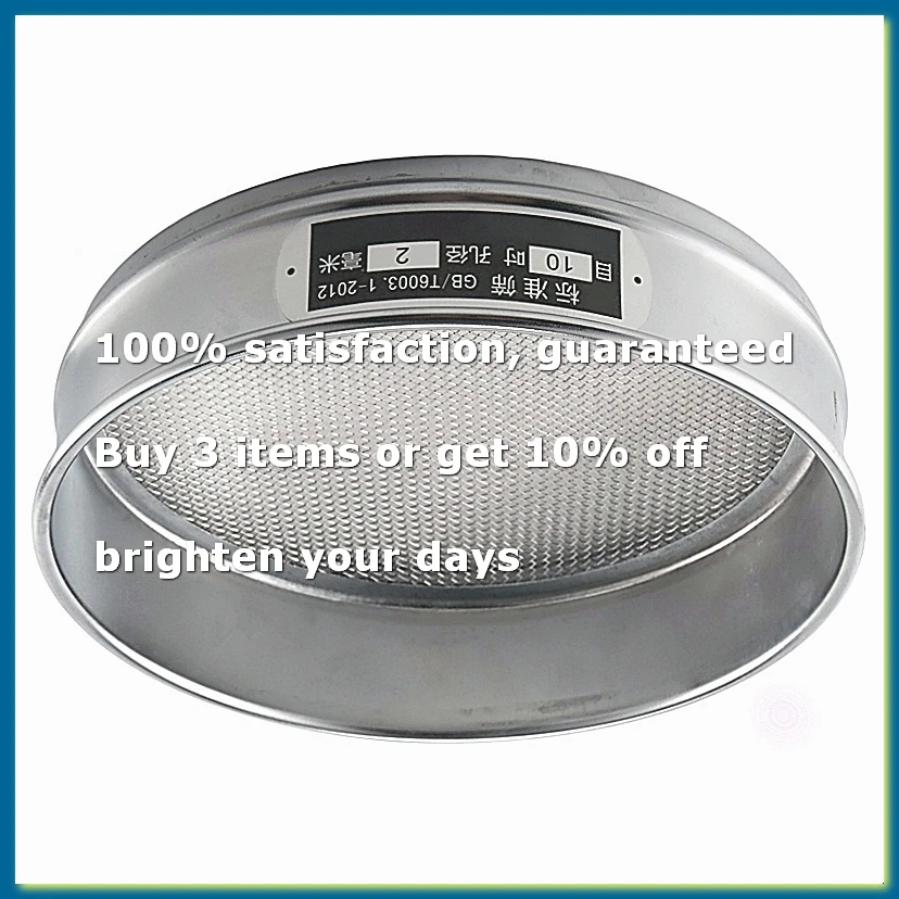 ●Heavy Duty Garden Riddle Sieve Mesh Soil Sift Compost Seed Tray Gardening Tool-10 (2mm)-ABFB